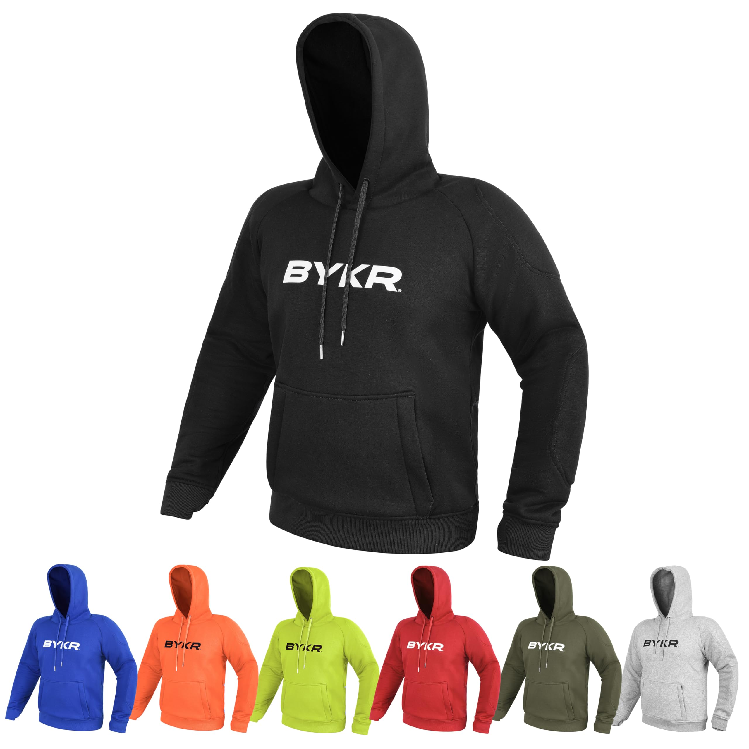 Ride in Comfort & Protection with the BYKR Motorcycle Hoodie