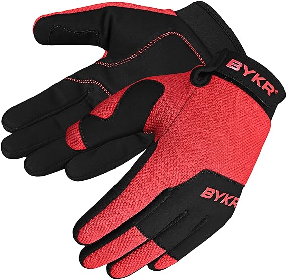 Motorcycle Gloves for Men & Women Tactical Protection for Dirt Bike BMX MX Motocross & ATV Mountain Bike Riding Gloves All-Weather Sports Motorbike Cycling Racing Gloves Stay Safe, Ride in Style