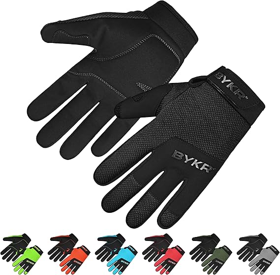 Motorcycle Gloves for Men & Women Tactical Protection for Dirt Bike BMX MX Motocross & ATV Mountain Bike Riding Gloves All-Weather Sports Motorbike Cycling Racing Gloves Stay Safe, Ride in Style