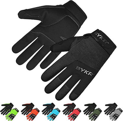 Motorcycle Gloves for Men & Women Tactical Protection for Dirt Bike BMX MX Motocross & ATV Mountain Bike Riding Gloves All-Weather Sports Motorbike Cycling Racing Gloves Stay Safe, Ride in Style