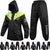 Waterproof Outdoors Motorcycle Rain Suits for Men & Women Cycling 2-Piece Breathable & Windproof Wet Weather Protection