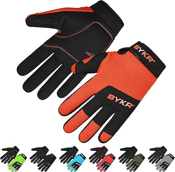 Motorcycle Gloves for Men & Women Tactical Protection for Dirt Bike BMX MX Motocross & ATV Mountain Bike Riding Gloves All-Weather Sports Motorbike Cycling Racing Gloves Stay Safe, Ride in Style