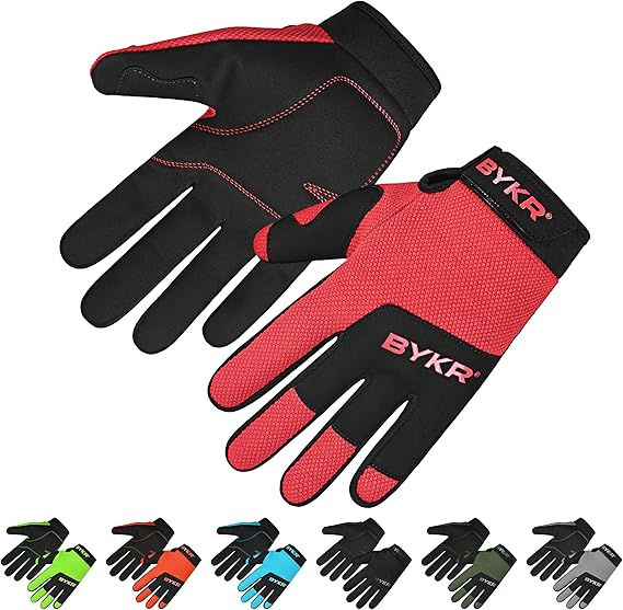 Motorcycle Gloves for Men & Women Tactical Protection for Dirt Bike BMX MX Motocross & ATV Mountain Bike Riding Gloves All-Weather Sports Motorbike Cycling Racing Gloves Stay Safe, Ride in Style