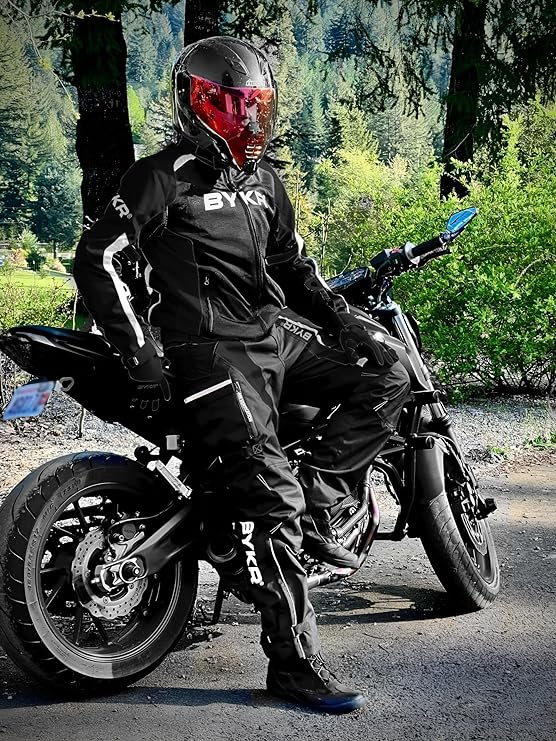 Motorcycle Pants for Men and Women Armored Cordura Overpants Enduro ATV Dual Sports Motocross Cargo Work Touring